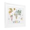 Stupell Industries Map Of World Pastel Animals Framed Print Under Glass, design by Carla Daly